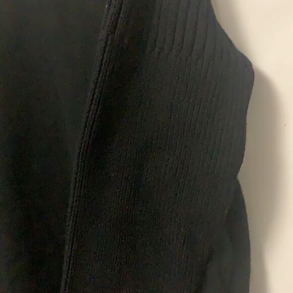 ATHLETA BLACK CREW NECK HEAVY‎ SWEATER SIZE S - Picture 5 of 10